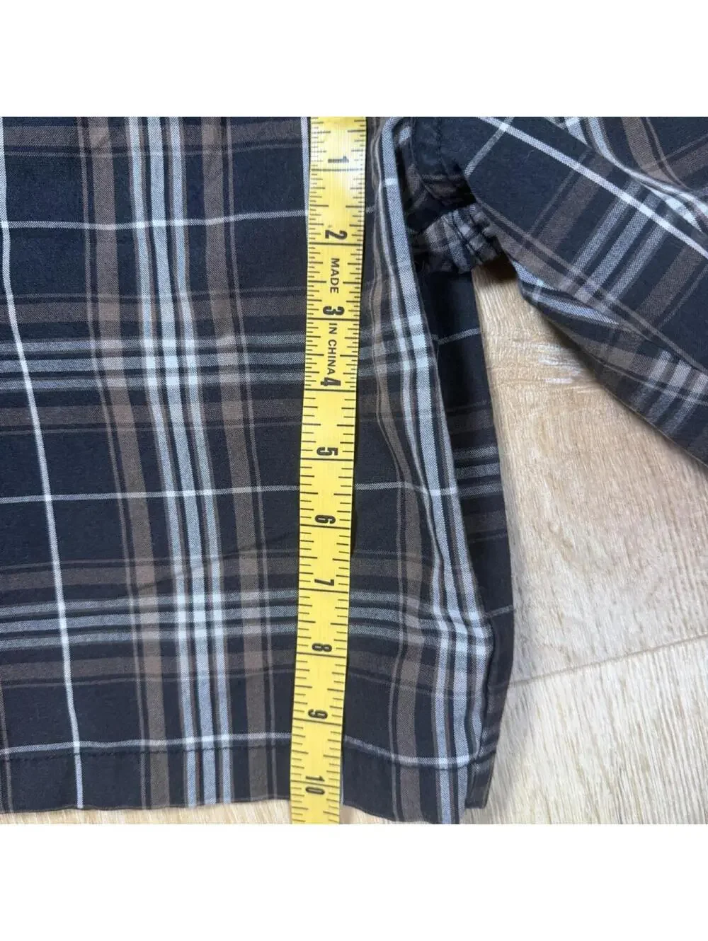 Y2K Burnside Plaid Cargo Shorts – Brown (30